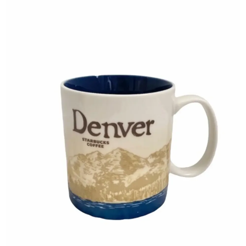 Starbucks Coffee Denver Colorado 16 Oz Collector Series‎ Mug